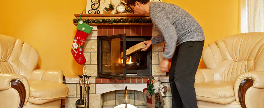 Gas to Wood-Burning Fireplace Conversion Services in Midlothian, Texas