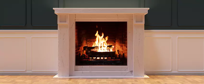 Open Flame Wood-Burning Fireplace Installation Services in Midlothian, Texas