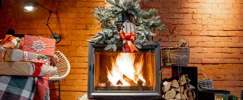 Travis Industries Linear Gas Fireplace Installation in Midlothian, Texas