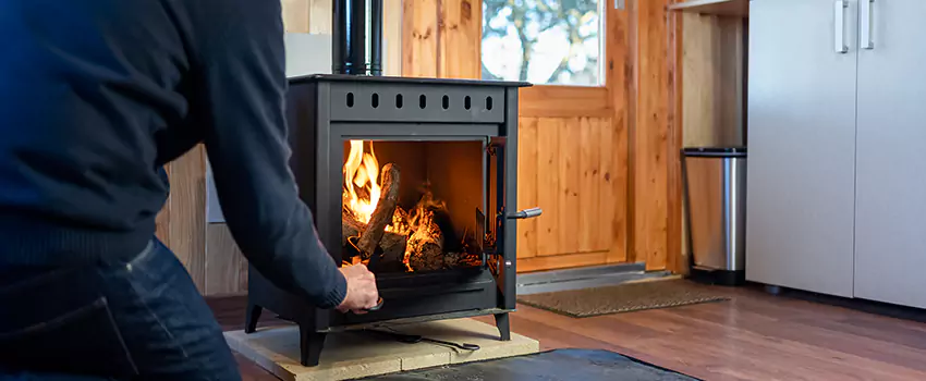 Open Hearth Wood Fireplace Installation in Midlothian, TX