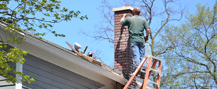 Vinyl and PVC Chimney Flashing Installation in Midlothian, TX