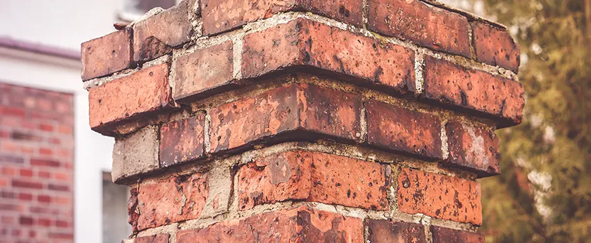 Cracked Chimney Bricks Repair Cost in Midlothian, Texas