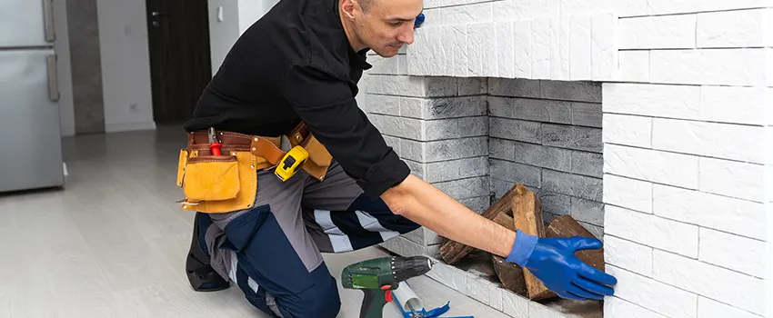 Fireplace Damaged Damper Frame Repair Services in Midlothian, Texas