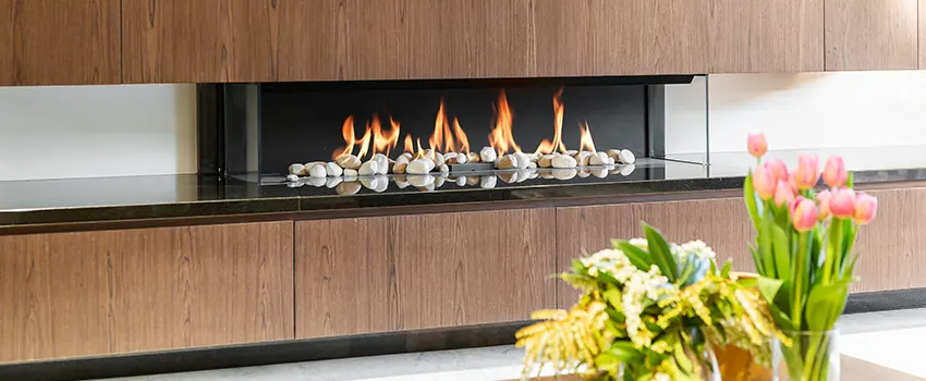 Double-height Fireplace Design Refurbishment in Midlothian, Texas